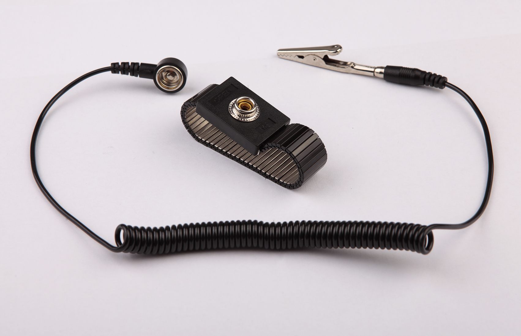 Read more about the article WS05-ALC Original Good usage Antistatic metal ESD wrist strap