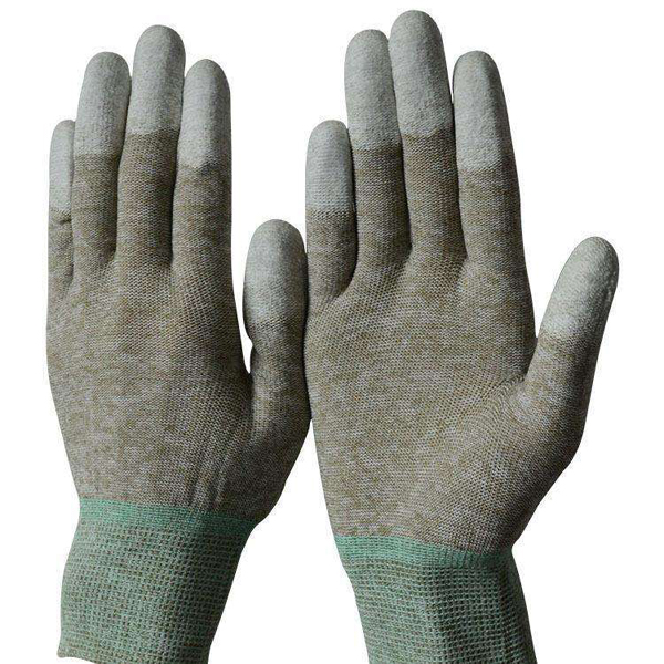 Read more about the article Copper fiber PU coated finger gloves C050C-F