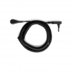 20ft Black Coil Cord for Grounding